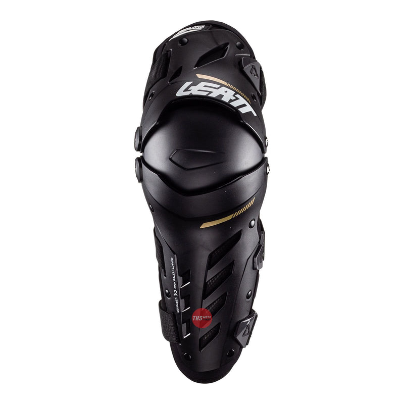 Leatt 2022 Knee & Shin Guard Dual Axis Black Large XL