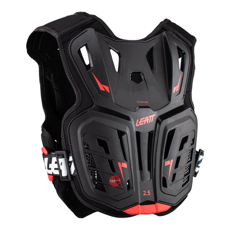 Leatt 2022 Chest Protector 2.5 Black Red Jr 147-159cm