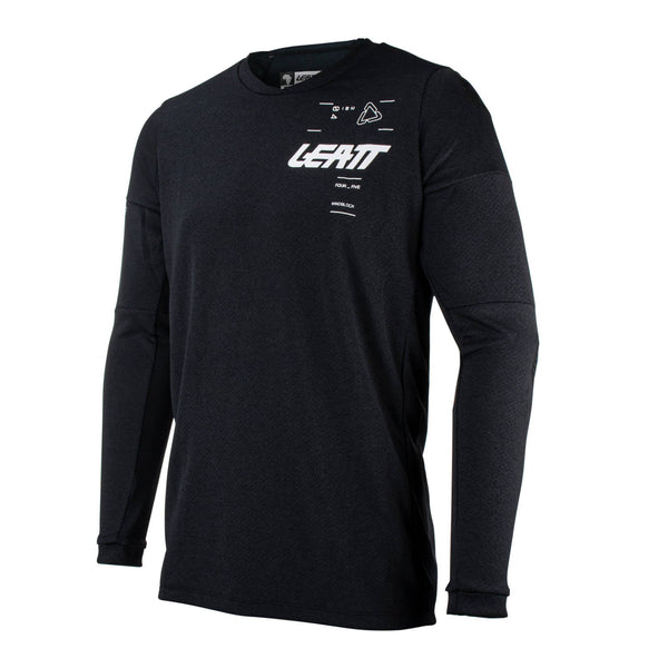 Leatt 2023 4.5 Windblock Jersey - Black Size SmallTHS Moto NZ