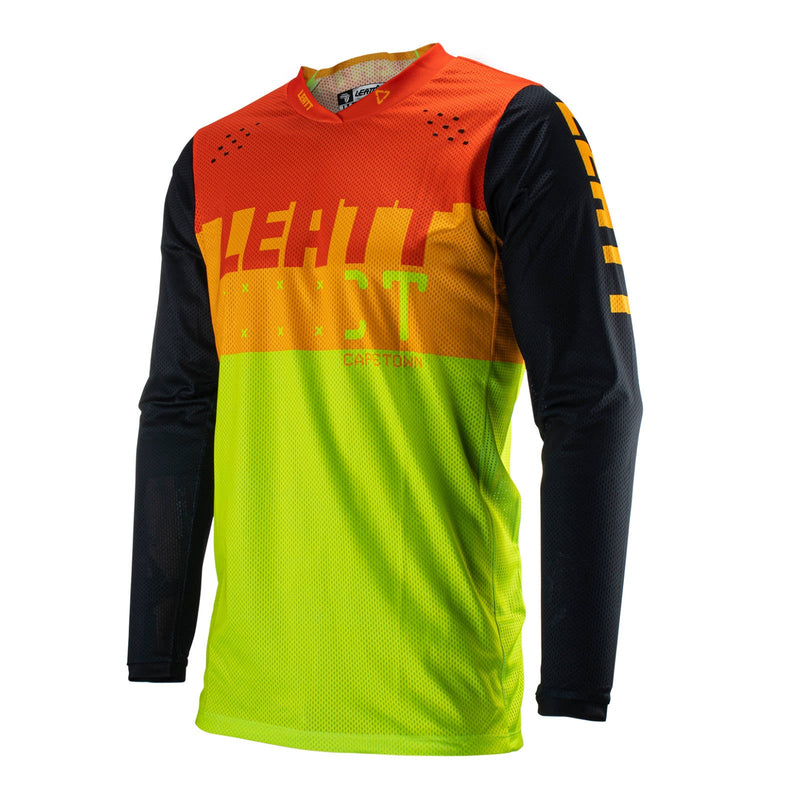 Leatt 2023 4.5 Lite Jersey - Citrus Size MediumTHS Moto NZ