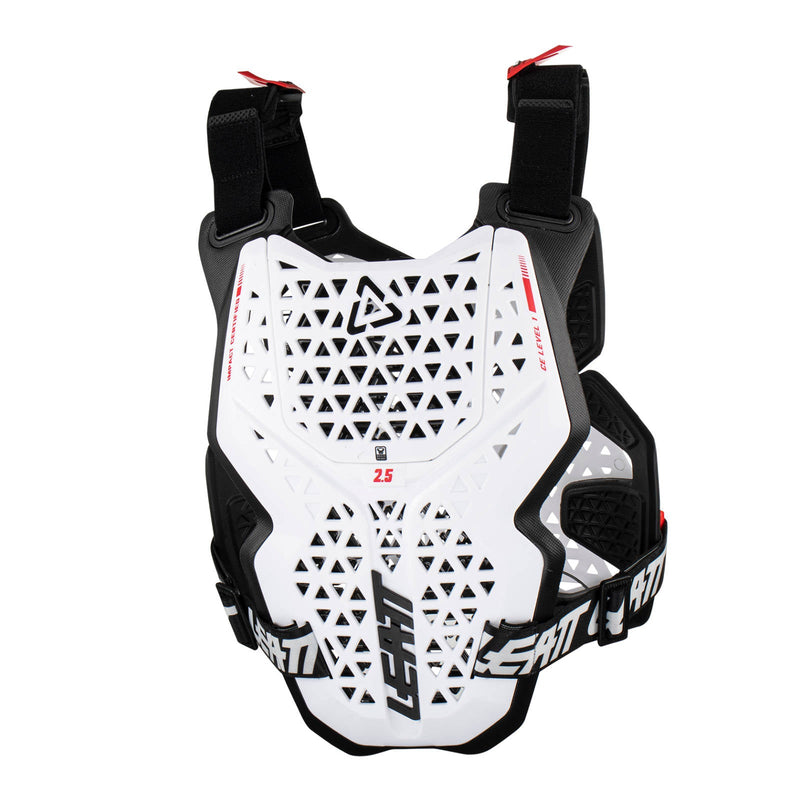 Leatt 2.5 Chest Protector - White Size THS Moto NZ