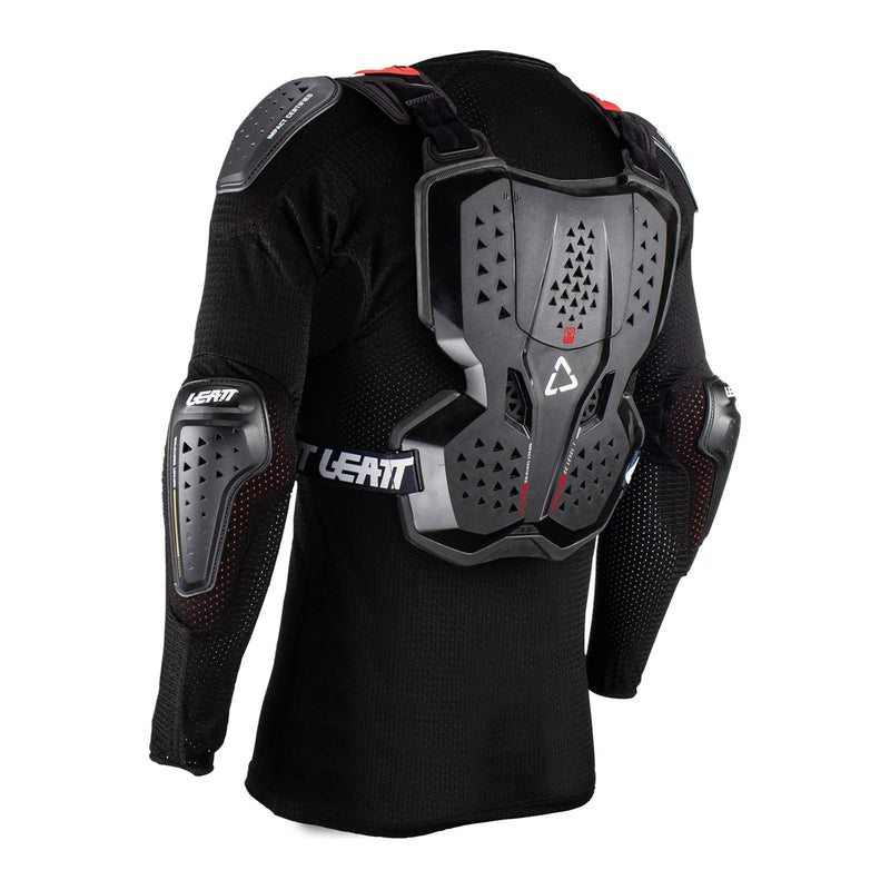 Leatt 3.5 Junior Body Protector - Black / Red Size YL / YXL