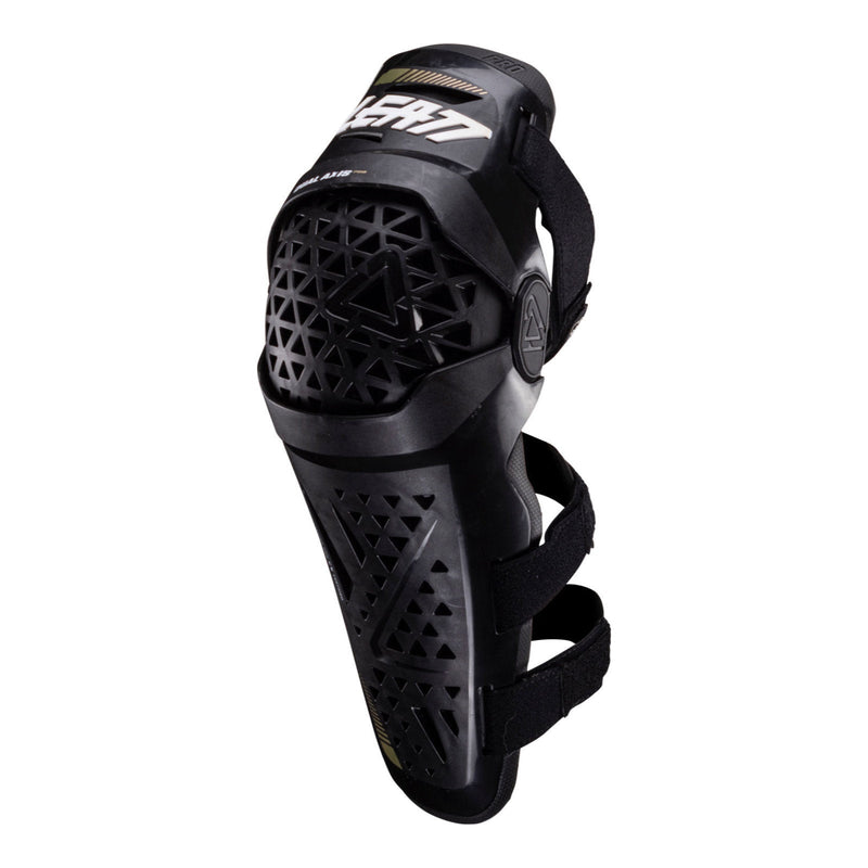 Leatt Dual Axis Pro Knee & Shin Guard - Black Size 2XL