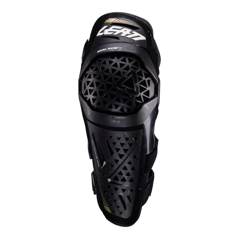 Leatt Dual Axis Pro Knee & Shin Guard - Black Size L / XL