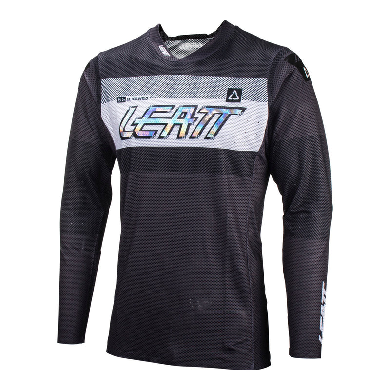 Leatt 2024 5.5 Ultraweld Jersey - Graphite Size Small