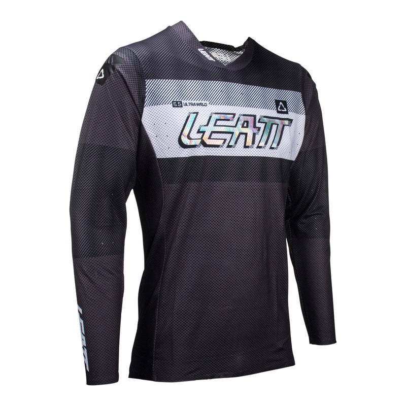 Leatt 2024 5.5 Ultraweld Jersey - Graphite Size Small