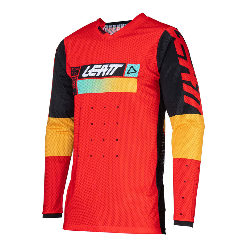 Leatt 2024 4.5 Lite Jersey - Red Size XL