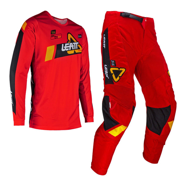 Leatt 2024 3.5 Mini Ride Kit - Red Size XS