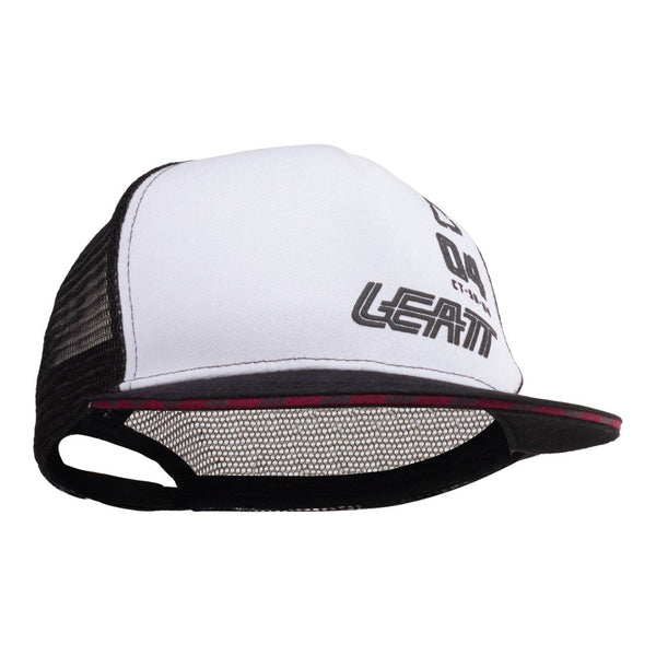 Leatt Trucker Cap - White / Black (S-XL)