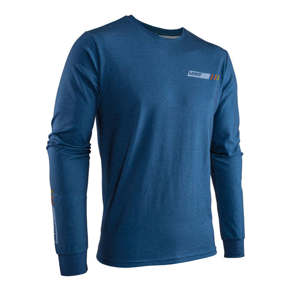 Leatt Core Long Shirt - Denim Size Medium