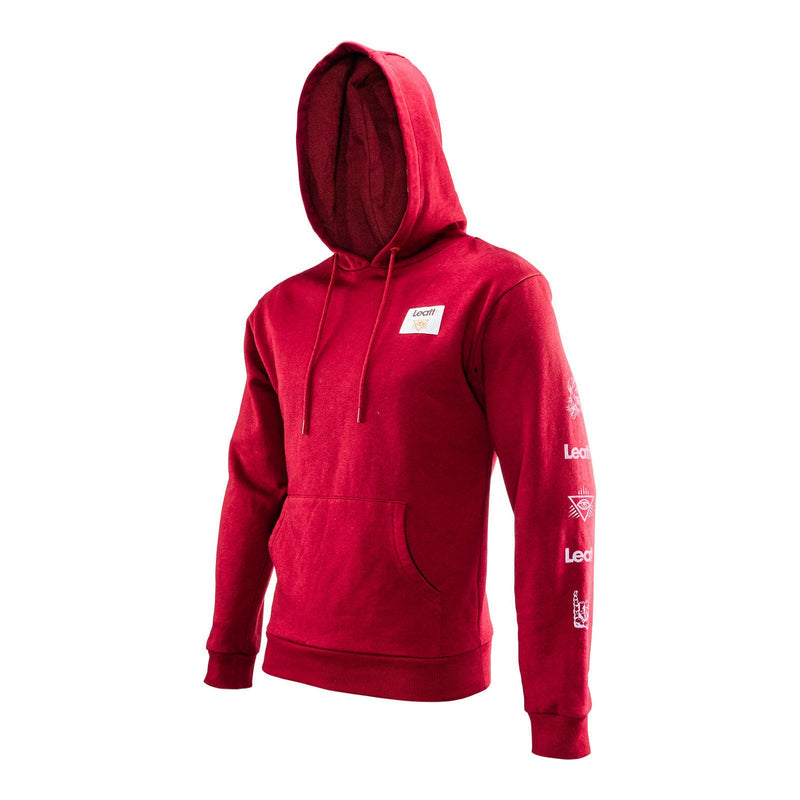 Leatt Core Hoodie - Ruby Size XL