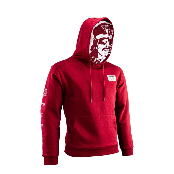 Leatt Core Hoodie - Ruby Size Large