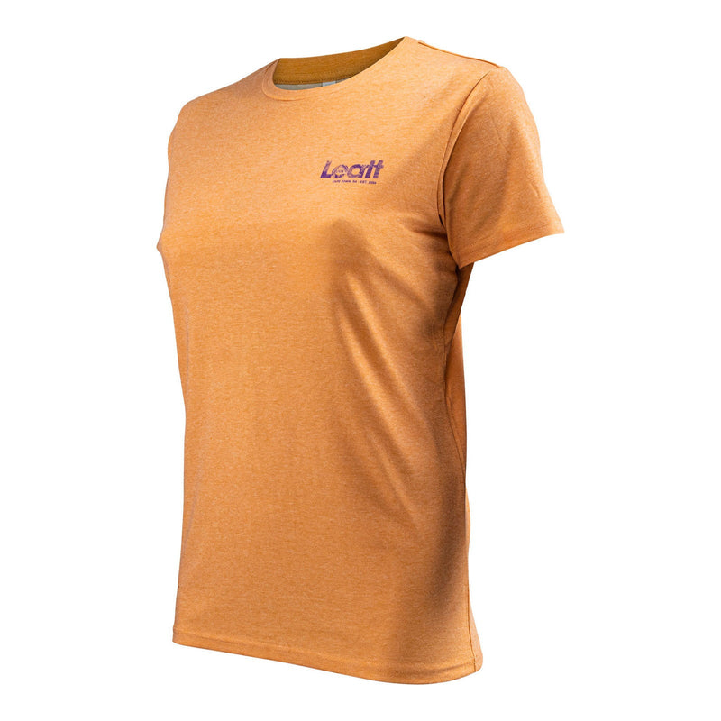 Leatt Core Women's T-Shirt - Rust Size Medium