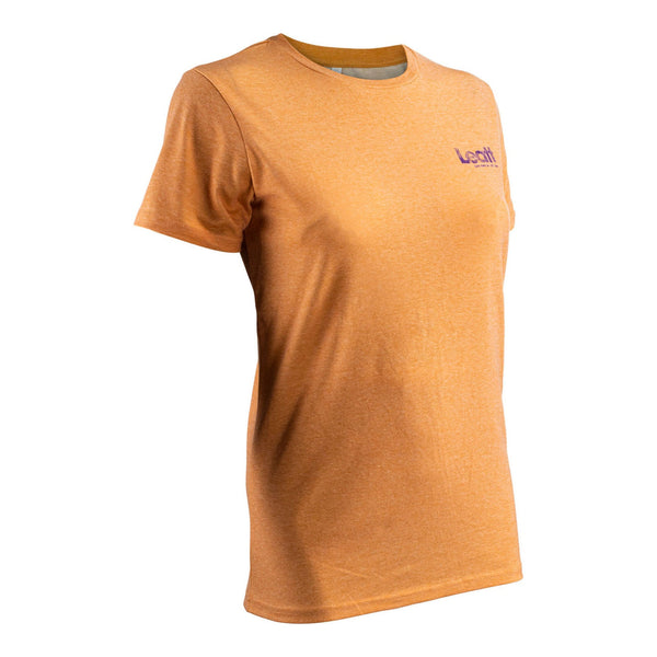Leatt Core Women's T-Shirt - Rust Size Large