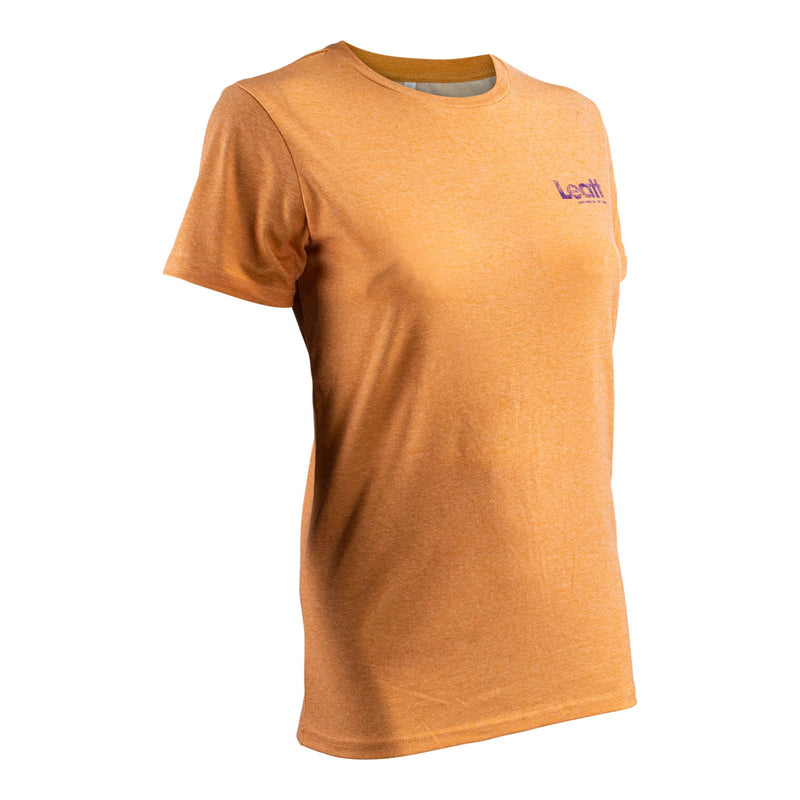 Leatt Core Women's T-Shirt - Rust Size Medium