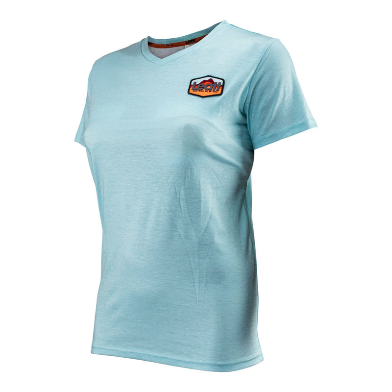 Leatt Premium Women's T-Shirt - Teal Size Medium