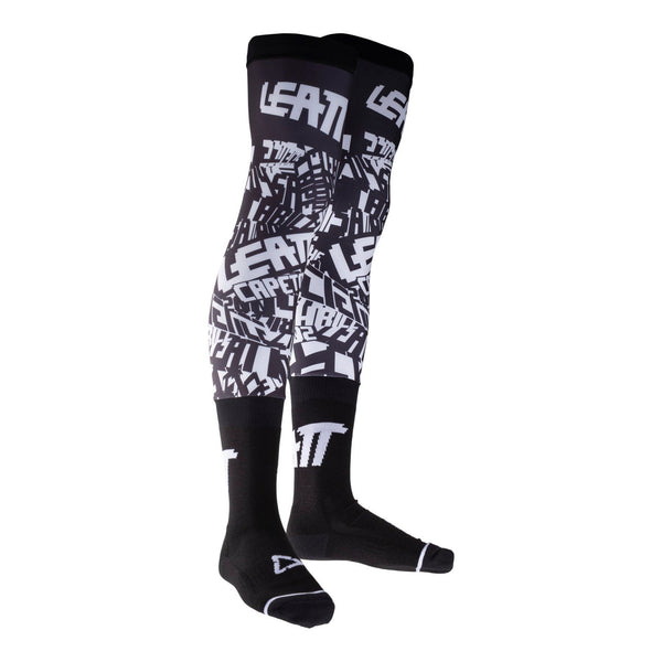 Leatt 2024 Moto Socks - Black / White Size Medium