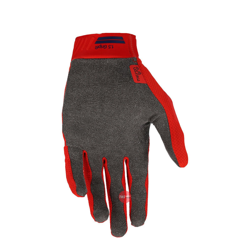 Leatt 2022 Moto 1.5 Gloves Junior Red Small US4