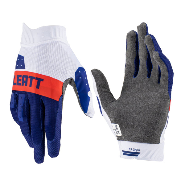 Leatt 2023 1.5 GripR Glove - Royal Size MediumTHS Moto NZ