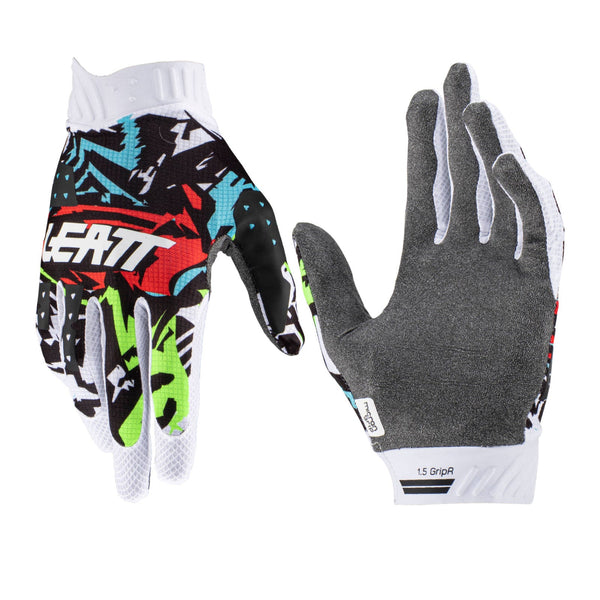 Leatt 2023 1.5 GripR Glove - Zebra Size 2XLTHS Moto NZ