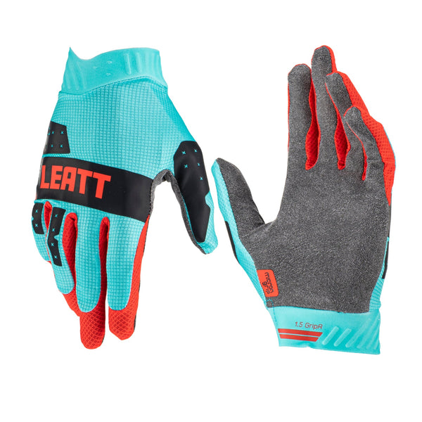 Leatt 2023 Junior 1.5 GripR Glove - Fuel Size YS