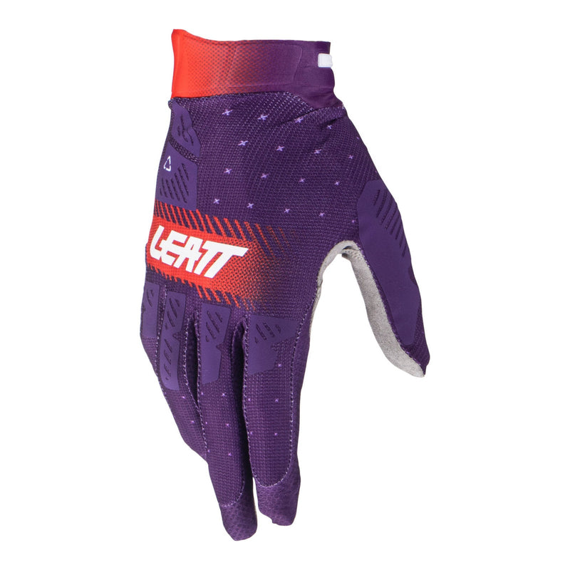 Leatt 2024 2.5 X-Flow Moto Glove - Sundown Size Medium