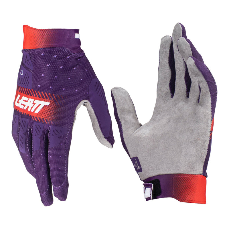 Leatt 2024 2.5 X-Flow Moto Glove - Sundown Size Medium