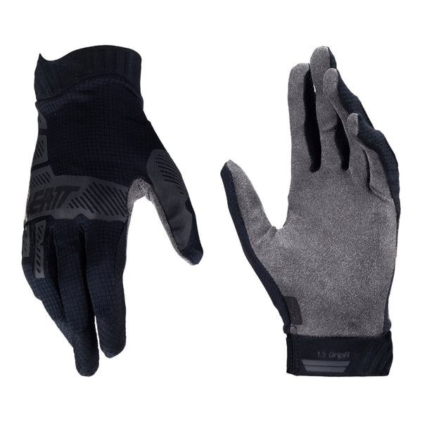 Leatt 2024 1.5 Junior Moto Glove - Stealth Size YL