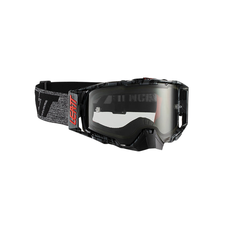 Leatt Goggle Velocity 6.5 Brushed/gry - Light Grey Lens