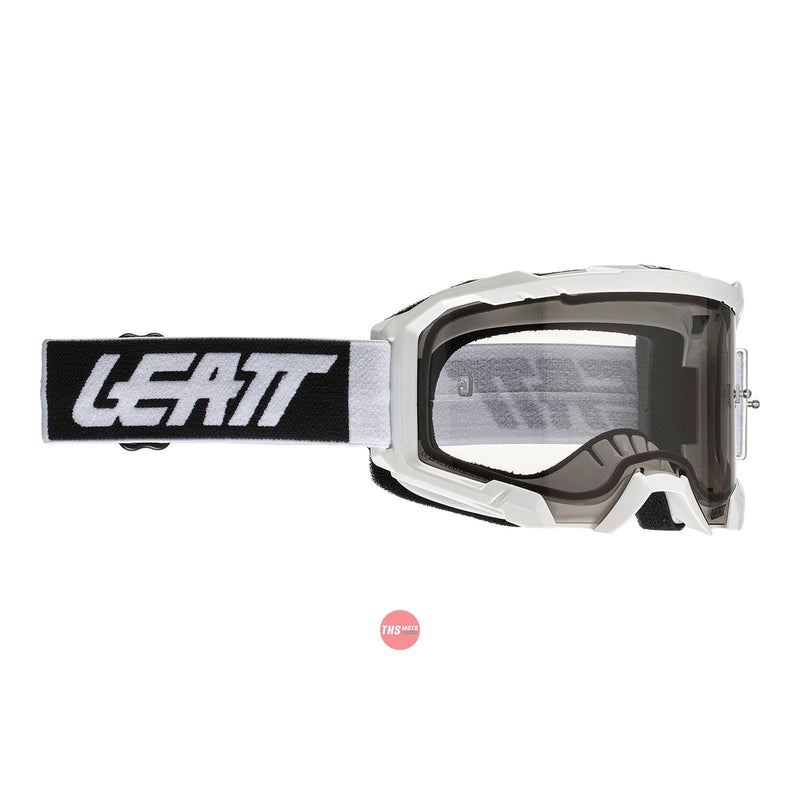 Leatt 2022 Goggle Velocity 4.5 White Clear Lens 83%