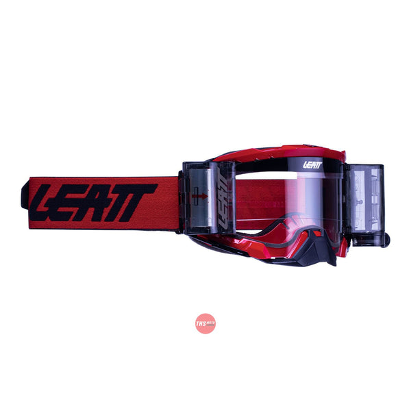 Leatt 2022 Goggle Velocity 5.5 Roll-off Red Clear 83%