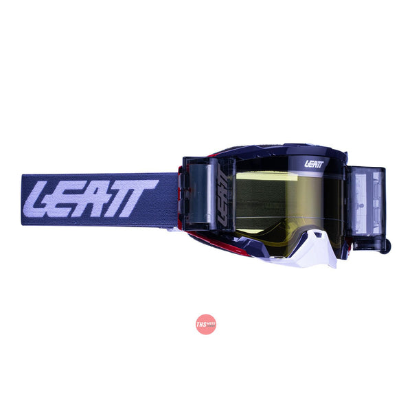 Leatt 2022 Goggle Velocity 5.5 Roll-off Graphene Yellow 70%