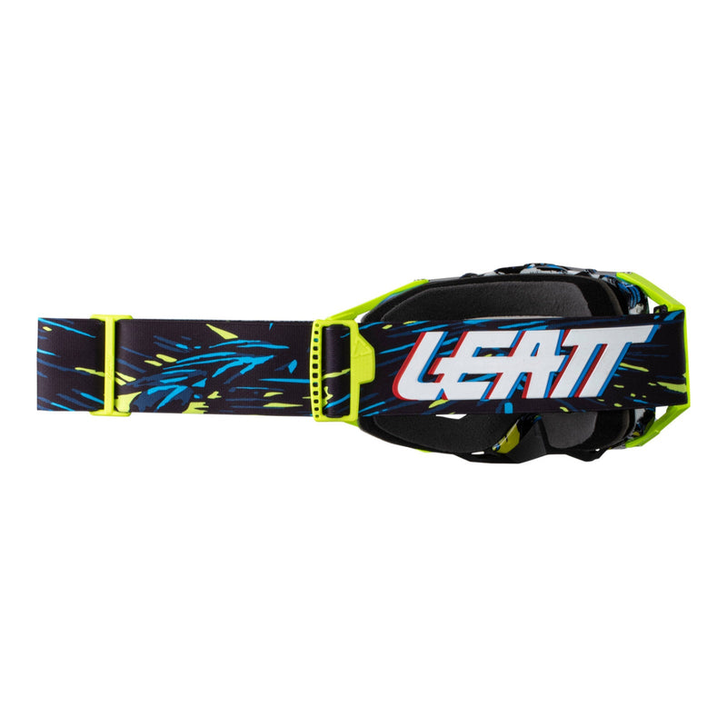 Leatt 6.5 Velocity Google - Lime / Light Grey 58%