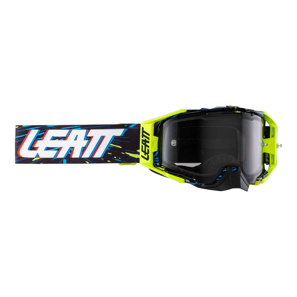 Leatt 6.5 Velocity Google - Lime / Light Grey 58%