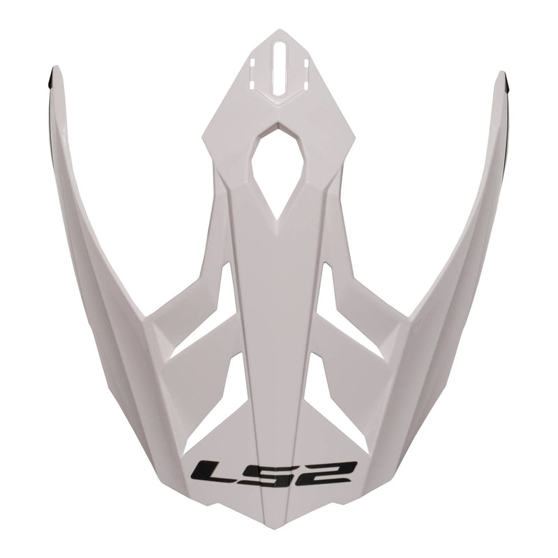 LS2 Helmets MX701 Peak Glitter White