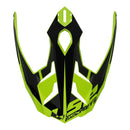 LS2 Helmets MX701 Peak Alter Matt Black H-v Yellow