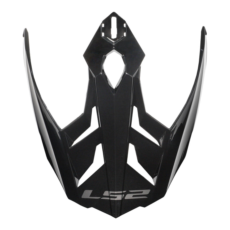 LS2 Helmets MX701 Peak Gloss Black