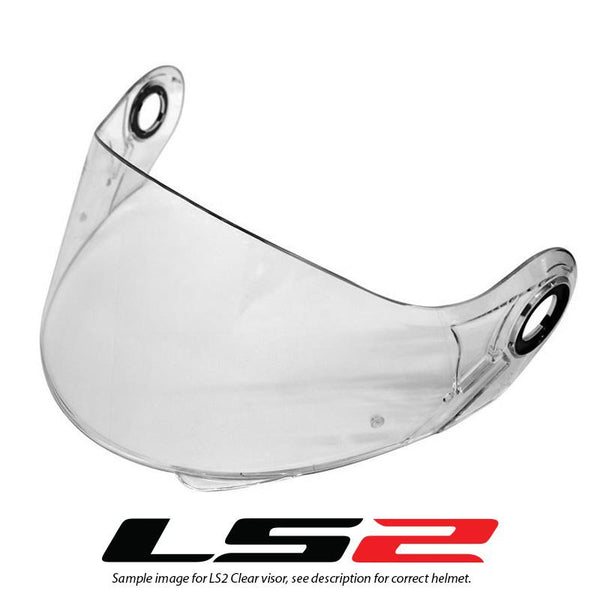 LS2 OF518 VISOR CLR  ( USE LS2Z800011402 )