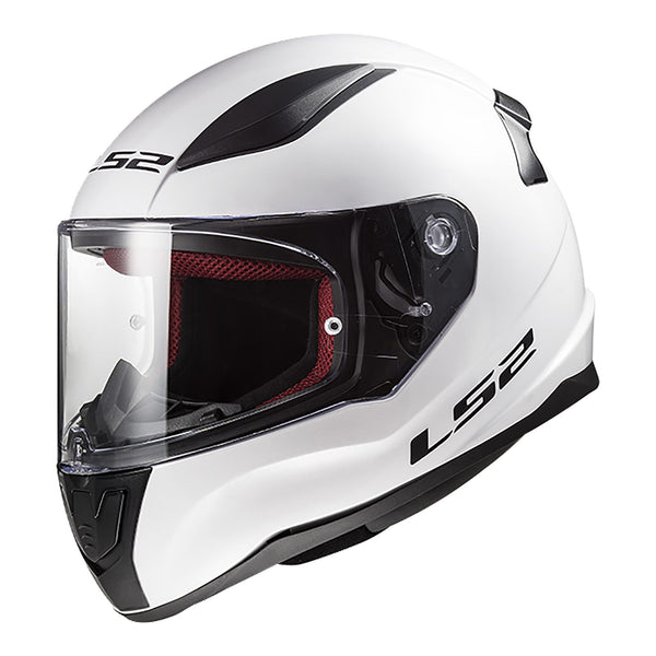 LS2 FF353 RAPID SOLID GLOSS WHITE  Road Helmet Size XS 53cm 54cm