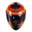 LS2 FF800 Storm - Rinaldi Replica Orange Road Helmet Size XS 54cm