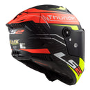 LS2 FF805 Thunder Attack - Matte Red / Hi-Vis Yellow Road Helmet Size Small 56cm