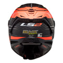 LS2 FF805 Thunder Attack - Matte Red / Hi-Vis Yellow Road Helmet Size XS 54cm