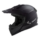 LS2 MX437 Fast Evo - Matte Black Off Road Helmet Size XS 53cm 54cm