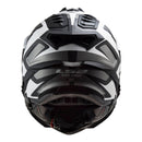 LS2 MX701 Explorer Alter Helmet HPFC 06 - Matte Black / White Size Large 59 60cn