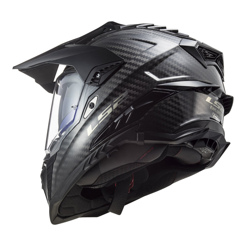 LS2 MX701 Carbon Explorer Gloss Size 3XL