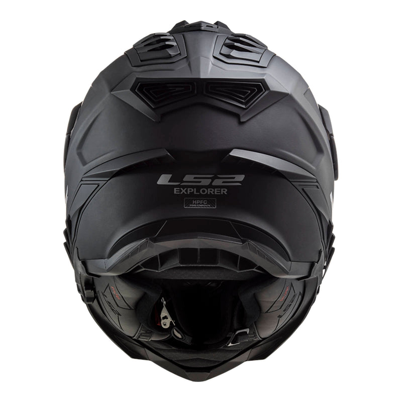 LS2 MX701 Explorer Hemet HPFC - Matte Black Size L