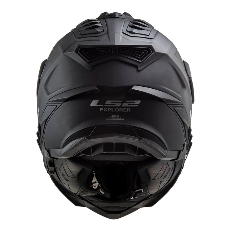 LS2 MX701 Explorer Helmet - Matte Black Size Small