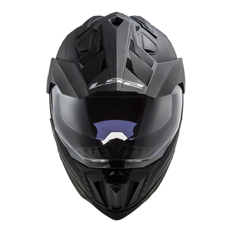 LS2 MX701 Explorer Helmet - Matte Black Size Small