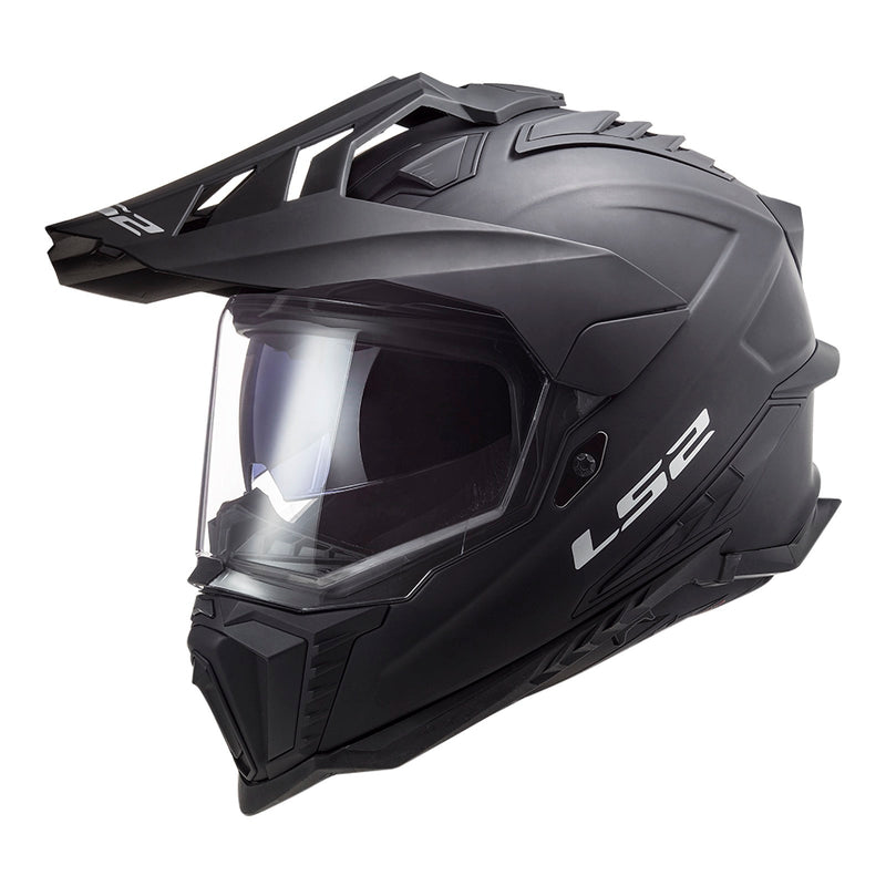 LS2 MX701 Explorer Helmet - Matte Black Size 2XL 63 64cm