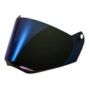 LS2 Helmets MX436 Pioneer Visor Iridium Blu A Non Pinlock Ready